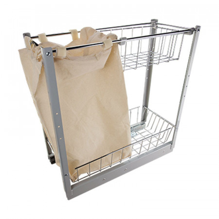 Suport extractibil cu cos pentru paine STARAX 39285, 40 cm