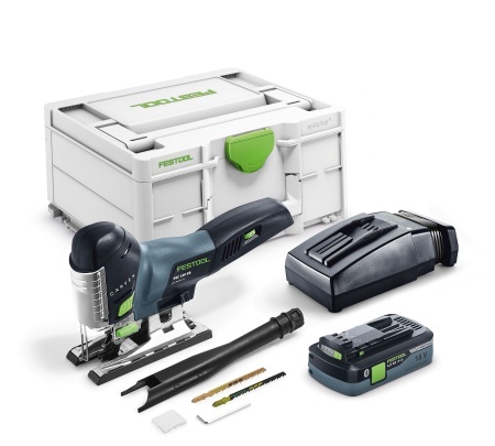 Ferastrau vertical cu acumulator CARVEX PSC 420 HPC 4,0 EBI-Plus, Festool
