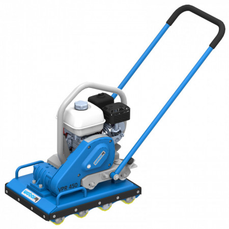 Placă compactoare cu role Weber VPR 450, motor Honda GX 160