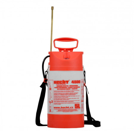 Pulverizator manual de umar HECHT 4500, cu manometru, 5 L, 3 bar