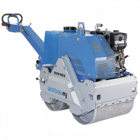 Cilindru vibrocompactor hidrostatic Weber DVH 655 E, 732 kg