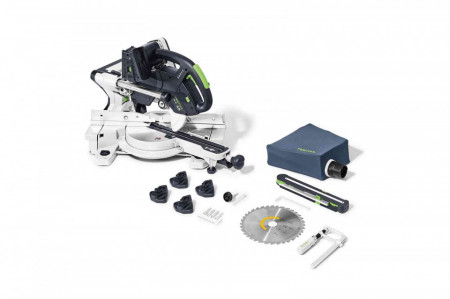 Ferăstrău circular staţionar cu sanie de glisare cu acumulator KAPEX KSC 60 EB-Basic