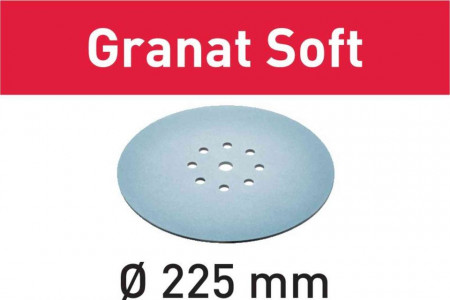 Festool Foaie abraziva STF D225 P120 GR S/25 Granat Soft