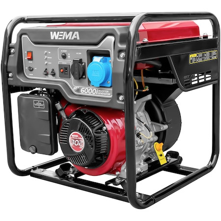 Generator curent Weima WM 6000i Inverter motor 5.5 CP 4 timpi putere maxima 5.5kVA 230V benzina rezervor 20 l functie ECO MODE