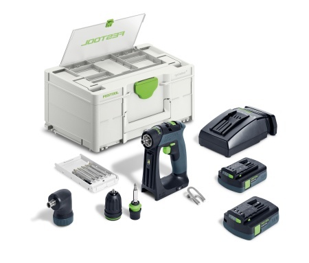 Masini de gaurit si insurubat cu acumulatori CXS 18 C 3,0-Set, Festool