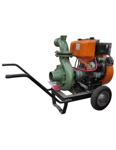 Motopompa diesel ANTOR 4LD820 LS4 Electric Debit 175 m3/h Presiune 4 bari Pornire electrica