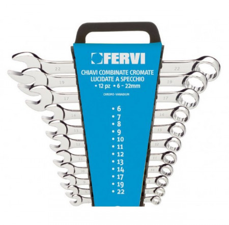 Set 13 chei combinate lucioase 0199P, Fervi