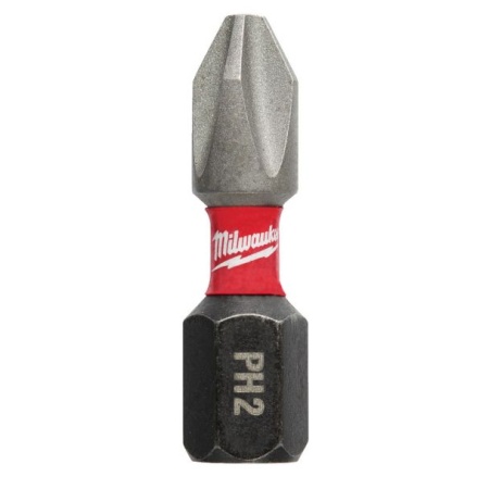 Bit de impact, Shockwave Impact Duty™, PH2x25mm - 2 buc, MILWAUKEE®