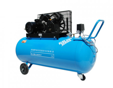 Compresor cu piston - Blue Line 5,5kW, 800 L/min - Rezervor 270 Litri - WLT-BLU-800-5.5/270
