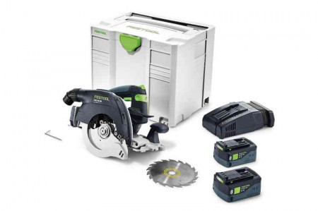 Festool Ferăstraie circulare manuale cu acumulatori HKC 55 Li EBI-Plus-SCA