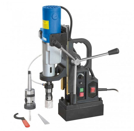 Masina de gaurit si filetat cu talpa magnetica 0518/38M, Fervi
