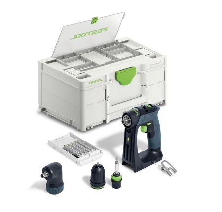 Masini de gaurit si insurubat cu acumulatori CXS 18-Basic-Set, Festool