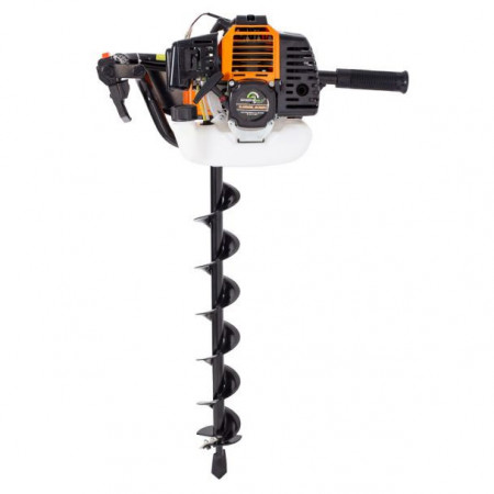 Motoburghiu Greenfield G-MB52, 2 cp, 52 cmᶟ, burghiu diametru 100-250 mm