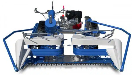 Motocositoare BCS 622 PowerSafe CU BARA “DE TAIAT SI LEGAT SI MOTOR DIESEL YANMAR L100V CU PORNIRE MANUALA, cu bara de taiat si legat latime 1.40 m. si legare la 28 cm. fata de sol, cu distanta de 5,1 cm. intre ghiare)