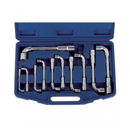 Set chei “L” tubulare 0393, Fervi