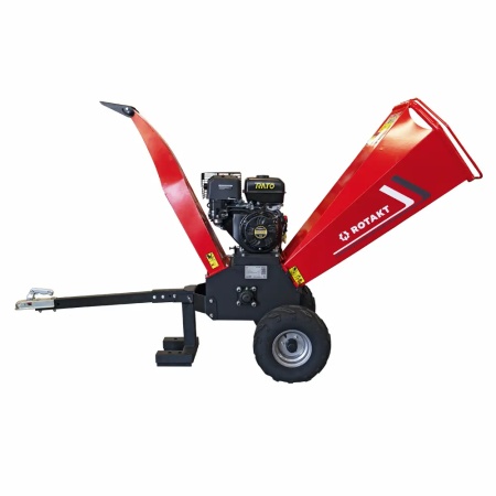 Tocator de crengi tractabil, ROTAKT ROTC-15HD, diametru tocare lemn 100 mm, motor termic 15 CP