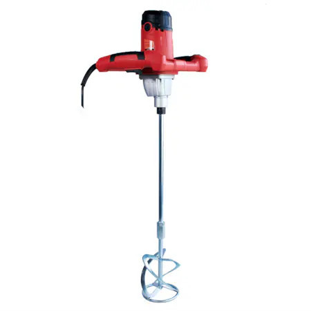 Amestecator vopsea/mortar Bisonte M207A, 1250 W, 220-240 V, 6 trepte viteza, 400-800 RPM, 120 mm diametru paleta, 590 mm lungime paleta