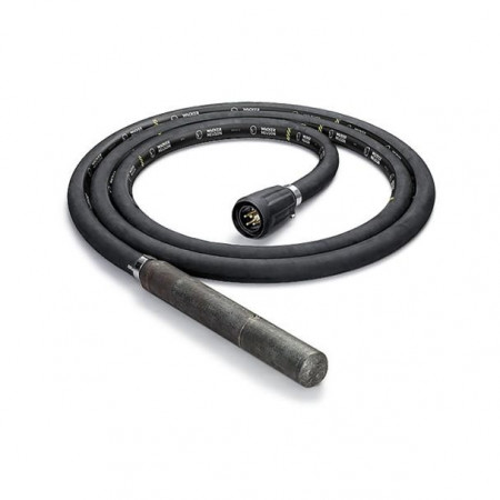 Arbore flexibil cu cap vibrant Wacker Neuson IRflex 38/230/10, lungime 10 m, cap vibrant 38 mm, compatibil cu convertizor din gama Fuflex