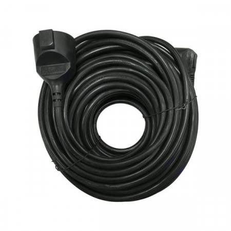 Cablu prelungitor 30m 1.5mm negru IP44, Well