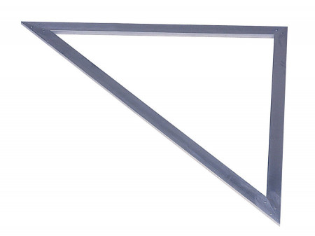 Echer 45°, din aluminiu 100×100×140