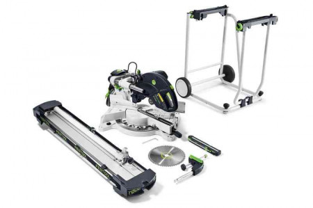 Festool Ferastrau circular stationar cu sanie de glisare KS 120 REB-Set-UG KAPEX