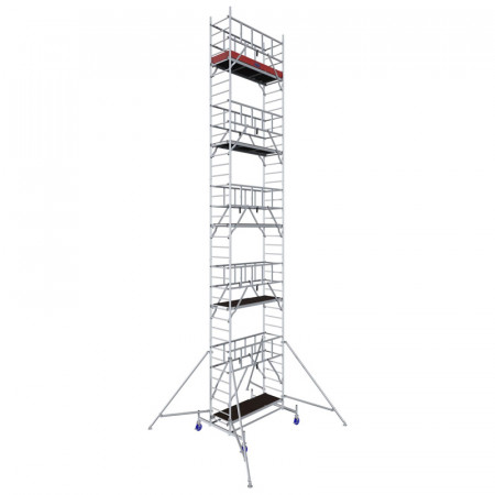 SCHELA KRAUSSE PROTEC ALUMINIU MOBILA 0,7 x 2m, 11,30m (0+2+(3x3)+4+(4xESTACADE)), KR-940186