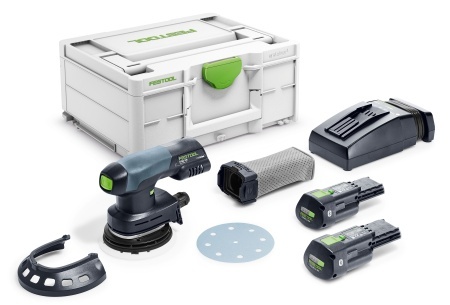 Şlefuitor cu excentric cu acumulatori ETSC 125 3,0 I-Plus, Festool
