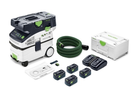 Aspirator mobil cu acumulator CLEANTEC CTLC MIDI I-Plus, Festool