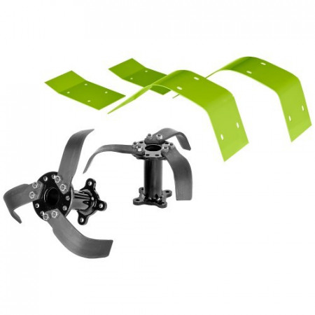 Freza rotativa 58 cm, ajustabila cu 4 rotoare