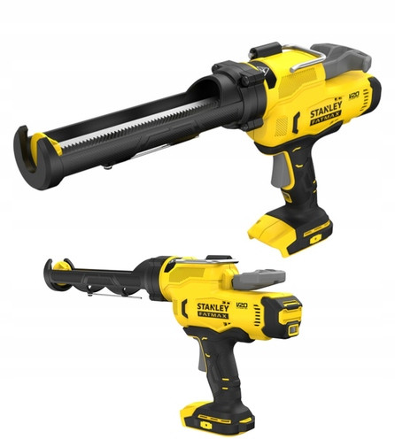 Pistol pentru tub de Silicon 300ml, 18V, Stanley Fatmax V20, SFMCE600B, 6 viteze, Bare