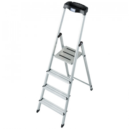 SCARA KRAUSSE MONTO "SAFETY" DUBLA CU TREPTE PE O PARTE, 4 TREPTE,KR-126320