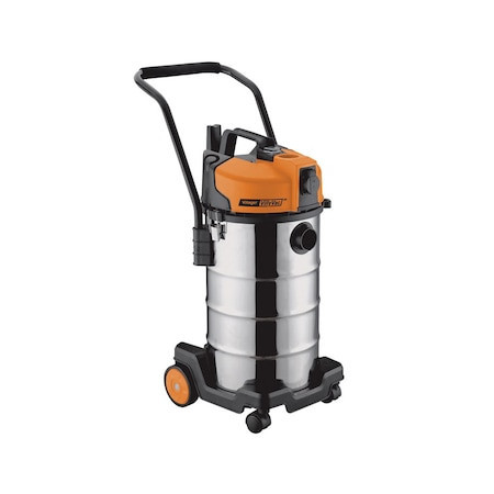Aspirator constructii VILLYVAC VVC 40 DWS, 1200 W, 40 l, inox, Villager VL066273