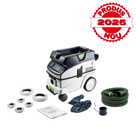 Aspirator mobil CLEANTEC CTM 26 EI-FLR, Festool