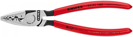 Cleste de sertizare pentru ferule Knipex