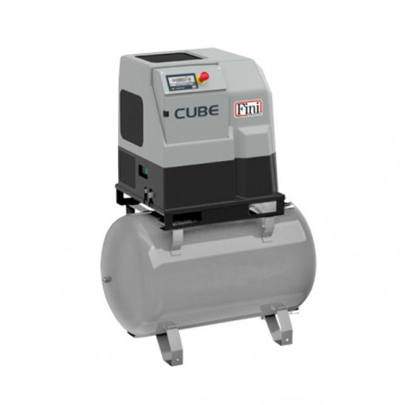 Compresor cu surub Fini CUBE 4.0-10-270 Z, 270 l galvanizata, 4 kW, 10 bar, 460 l/min