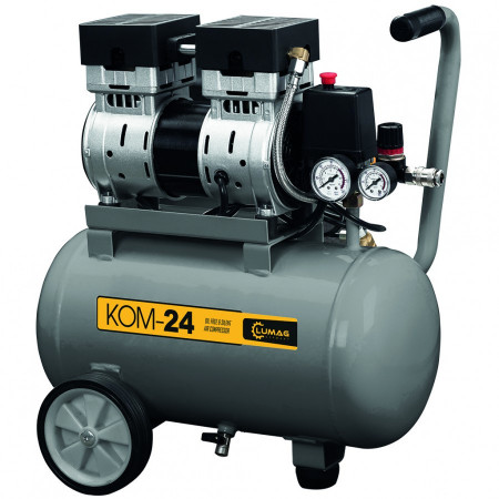 Compresor LUMAG KOM24 0,75 kW capacitate butelie 24 L