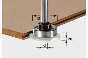Arbore port-cutit S8 1,5-5 KL28, Festool - Img 2