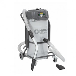 Aspirator industrial umed/uscat Nilfisk VHS 120CB CC GV ALL-IN-ONE METAL, 2000 W, container 37 l, pentru aschii metalice