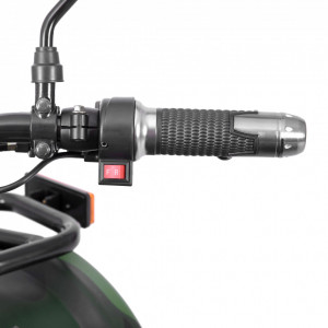 ATV electric HECHT 56155 Army, acumulator 72 V / 20 Ah, viteza maxima 40 km/h, greutate maxima suportata 120 kg, camuflaj - Img 5