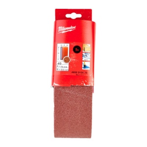Banda abraziva, 75x533mm, gr.40 - 5buc, MILWAUKEE®