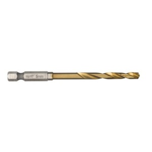 Burghiu HSS-G TIN RED HEX, 5.0mm, MILWAUKEE®