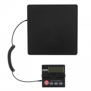 Cantar electronic pentru colete Vevor 50 kg, Afisaj LED, precizie 2 g, pliabil - Img 3