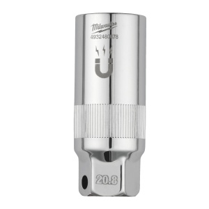 Cheie tubulara 3/8" magnetica pentru bujie 20.8mm, 4932480678 Milwaukee