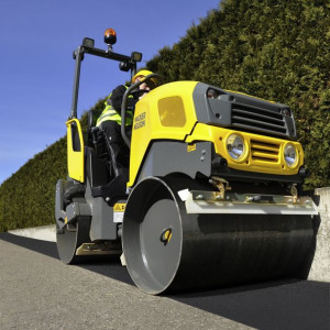 Cilindru vibro-compactor Wacker Neuson RD18-100, 1670 kg, Kubota, latime cilindri 1000 mm - Img 4