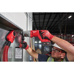 Ciocan rotopercutor fara perii SDS+ M18 BLHACD26-0, cu maner D, 2.6 J, 26 mm, Milwaukee, cod 4933492483 - Img 4