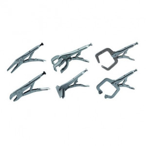 Clesti fixare materiale pentru sudat Telwin 802586, 6 buc. - Img 1