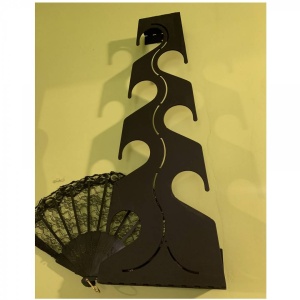 Cuier metalic Krodesign Black Hanger, lungime 50cm, negru - Img 5