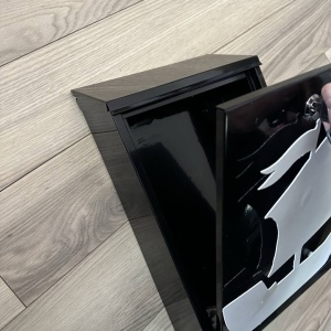 Cutie postala Vivatechnix Boat KRO-1231, otel, 400x250x100mm, Negru/Alb, 2 chei - Img 2