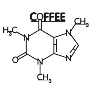 Decoratiune metalica de perete Krodesign Coffee KRO-1119, dimensiune 60 cm, negru, grosime 1.5 mm