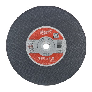 Disc abraziv pentru debitat metal, 350x4x25.4 mm, 4932471989 Milwaukee
